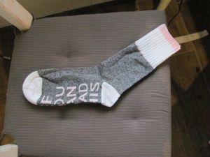 Ponožky s textem