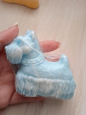 Mýdlo ve tvaru psa -  Leknín- skotský teriér 5